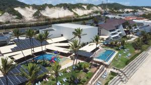 an aerial view of a resort with a swimming pool at GoldMen Vila do Mar Natal in Natal