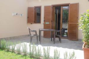 Patio nebo venkovní prostory v ubytování Baia Benessere B&B Eco Vegan