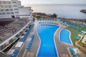an aerial view of the hotel and the ocean at Alua Atlantico Golf - All Inclusive in San Miguel de Abona