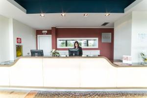 Lobby alebo recepcia v ubytovaní Sotel Nomentana Roma
