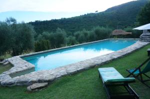 Bazén v ubytování Agriturismo Podere Palazzuolo nebo v jeho okolí