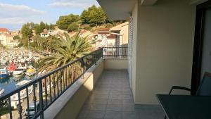 Balkón nebo terasa v ubytování Apartments Gaston