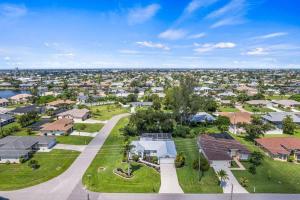 an aerial view of a suburb with houses at Villa Yvonne in Cape Coral