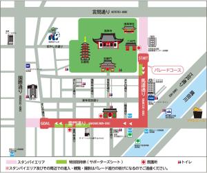 a map of the city of pingyao at 新築Sunbright Asakusa 101 in Tokyo