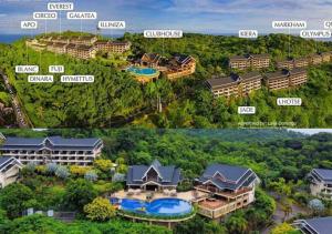 an aerial view of a resort at H 109, Alta Vista De Boracay in Boracay