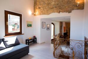 Zona de estar de San Gimignano Apartment
