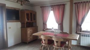 Nhà bếp/bếp nhỏ tại Chalet Pace