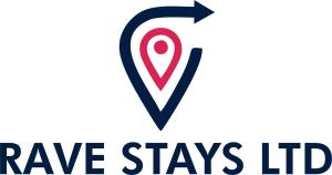 a logo for rave life with a red arrow and a save sights label at Cog Lane House in Burnley
