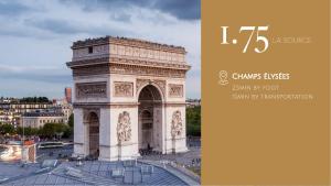 a picture of the leaning tower ofhtar gate at 1.75 Paris La Source in Paris