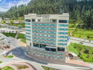 an aerial view of a four points hotel at Four Points by Sheraton Cuenca in Cuenca