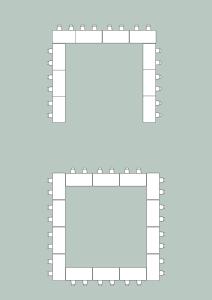 a plan of a facade of a building at Mockelsnas Herrgard in Diö