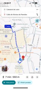 a map of the subway in paris at R&R Suite Heritage in León
