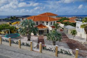 an aerial view of a house at WaraWara Mini resort in Jan Thiel