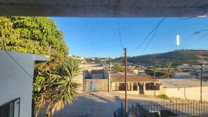 a view of a city from a house at Vizcaino Departamento con cocina in Ensenada