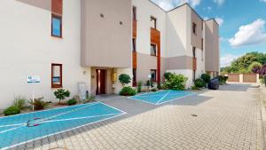 an image of a villa with a swimming pool at Studio Fibra Barista in Rybnik