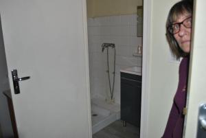 Koupelna v ubytování Le Logis Charmant