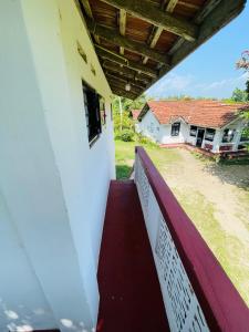 a view from the balcony of a house at Siri Niwasa Sky Villa in Ahangama