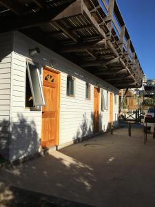 Un patio o zona al aire libre en Cabañas en Algarrobo Norte