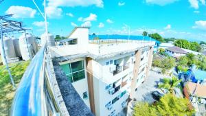 a view from the balcony of a building at เอสดี ดี พี อพาร์ทเม้นต์ in San Kamphaeng