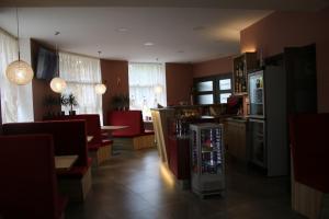 Kuchyň nebo kuchyňský kout v ubytování Hotel Pod Radnicí