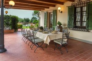 Patio nebo venkovní prostory v ubytování Villa Colombai