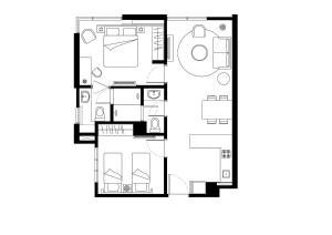 Grunnteikning Citadines DPulze Cyberjaya
