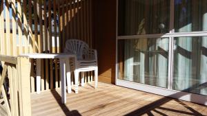 Balkón alebo terasa v ubytovaní Montsant Park Camping & Bungalow