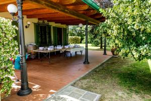Zahrada ubytování Villa Colombai