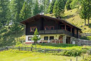 a house on the side of a hill at Almhütte Astental in Vordere Asten