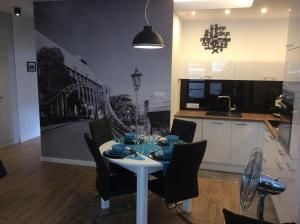 Kuchyňa alebo kuchynka v ubytovaní Apartament Bridge