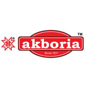 a red albobaria logo on a white background at Akboria Abashik - Residential Hotel in Bogra