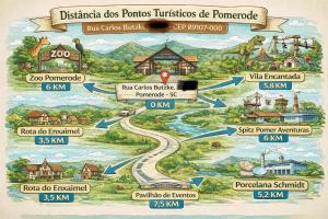 a map of the provinces of the dominicanican province of dominicanican art at Casa Vovó Slaviero in Pomerode