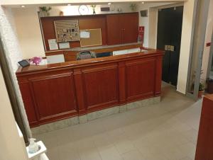 a hospital counter with a sink in a room at Hotel Elite in Turin +59 photos
