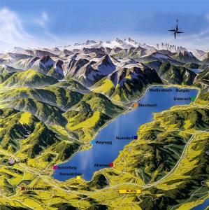 Paesaggio naturale nelle vicinanze dell'appartamento