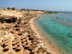 A bird's-eye view of Sharm Holiday Resort