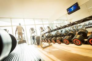 The fitness centre and/or fitness facilities at Lagos Continental Hotel