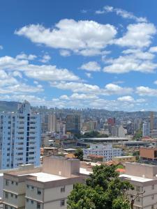 a view of a city with buildings at Hostel do atleta in Belo Horizonte