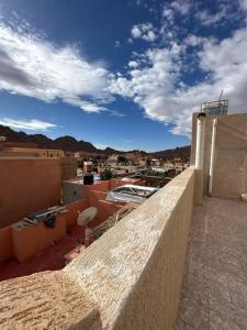 a view from the roof of a building at Apparemment tafoukt in Tafraout