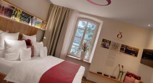 Postel nebo postele na pokoji v ubytování Nells Park Hotel + 37 fotografií