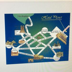 แผนผังของ Hotel Planet