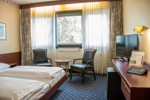 Ένα δωμάτιο στο Hotel Helgoland