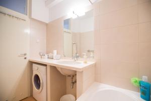 Kúpeľňa v ubytovaní Apartman Kris