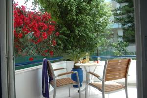 Zahrada ubytování Portobelis Apartments