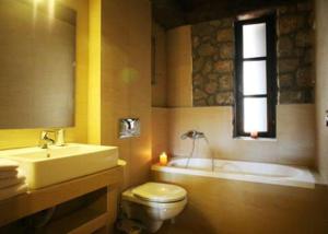 Kúpeľňa v ubytovaní Chalet Christantoni