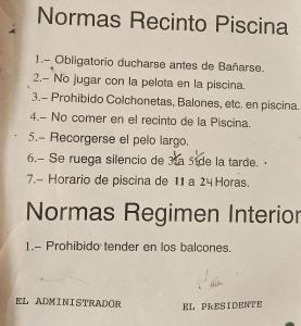 a page of a book with the text of pneumoconiosis at Terraza Soleada in Puerto de Gandía