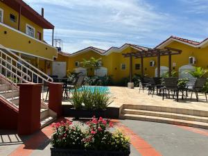 Bygningen som hotellet ligger i