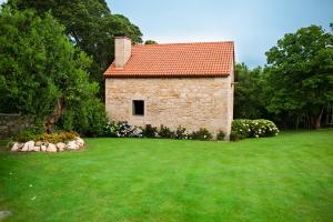 Zahrada ubytování Complejo Turístico Rural A TORRE DE LAXE