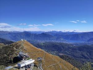 an observatory on the top of a mountain at Cà di Gabriel in Miglieglia