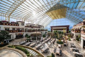 a view of a shopping mall with a glass ceiling at InterContinental Lhasa Paradise by IHG in Lhasa