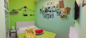 TV a/nebo společenská místnost v ubytování Fantasy Hotel